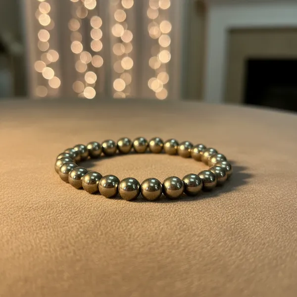 Silver_Raw_Pyrite_Bracelet_For_Unisex