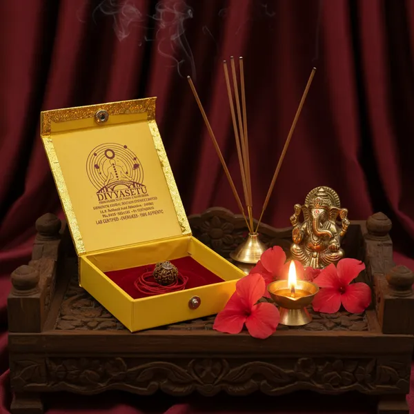 3_Mukhi_Siddhi_Rudraksha_With_Silver_Cap