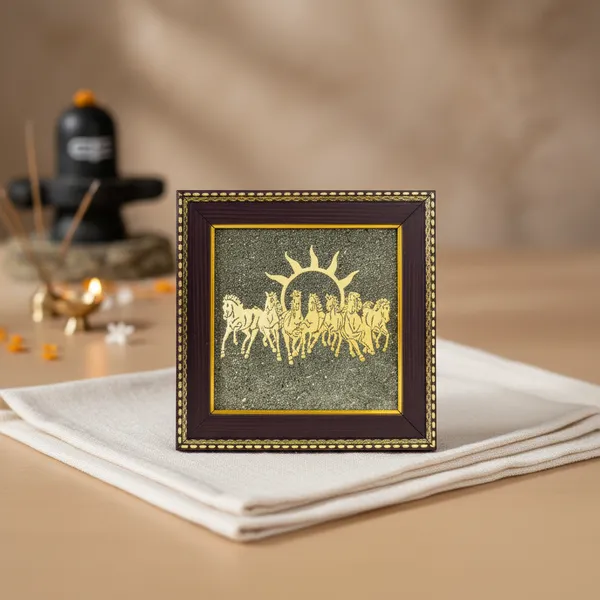 Grey_7_Horse_Frame_Pyrite_Stone_For_Unisex