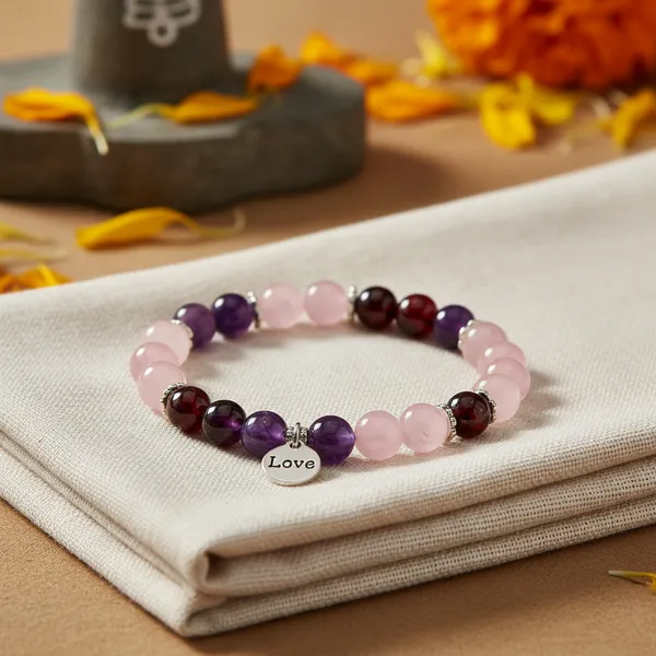 Pink_And_Black_Soulmate_Bracelet_For_Couples