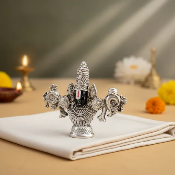 Silver_Lord_Tirupati_Balaji_Idol_For_Unisex