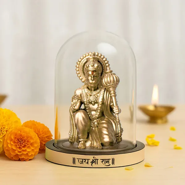 Gold_Sankat_Mochan_Hanuman_Murti_For_Home_And_Office