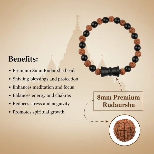Karungali_Rudraksha_Damru_Bracelet