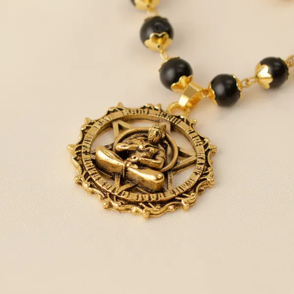 Power_Protection_Combo_Karungali_Mala_With_Hanuman_Kavach_Gold_Plated_Vel_Kada