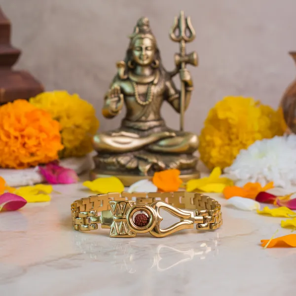 Golden_Shiva_Bracelet_For_Men_For_Unisex