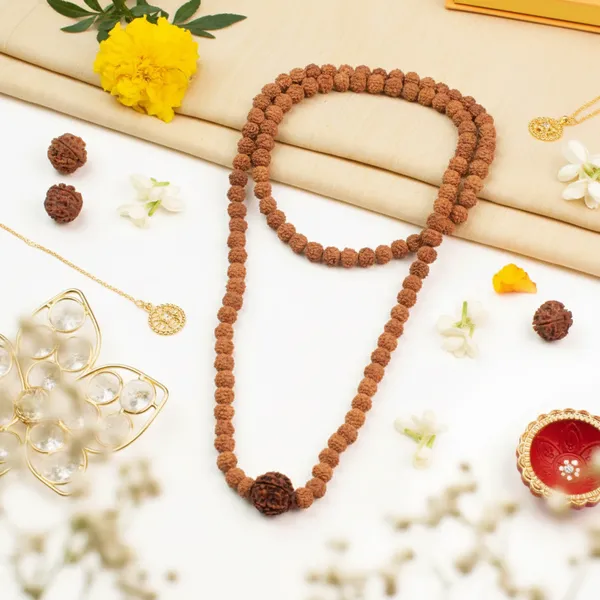7_Mukhi_Rudraksha_Bead_In_5_Mukhi_Rudraksha_Mala