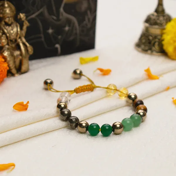 Multicolor_Adjustable_Dhan_Yog_Bracelet_For_Unisex