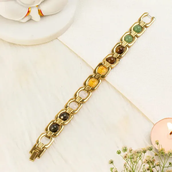 Golden_Metal_Dhan_Yog_Bracelet_Gold_For_Unisex