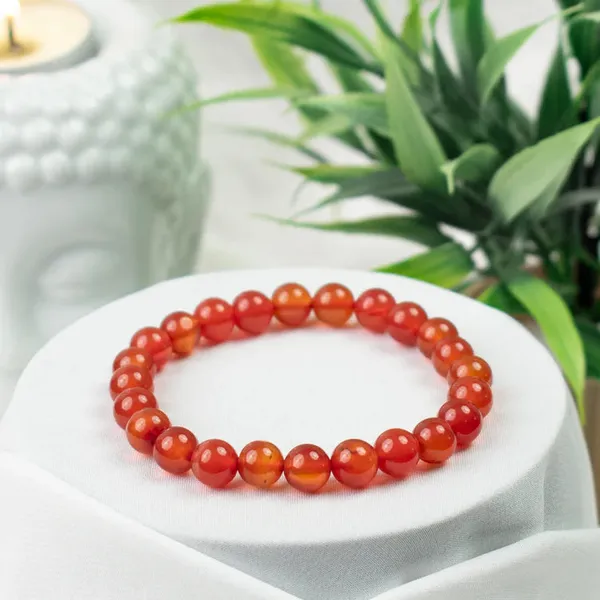 Orange_Carnelian_Bracelet_For_Unisex