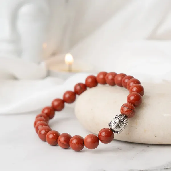 Brown_Red_Jasper_Bracelet_For_Unisex