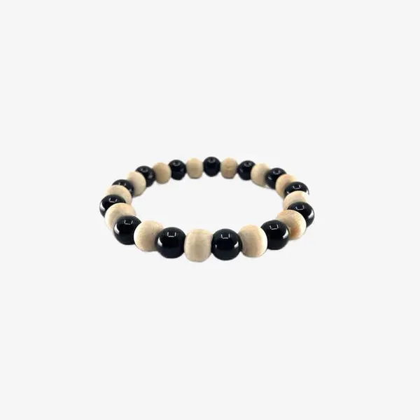 Black_Agate_With_Tulsi_Bracelet