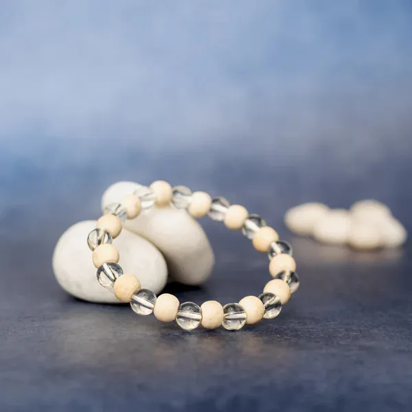 White_Crystal_With_Tulsi_Bracelet_For_Women