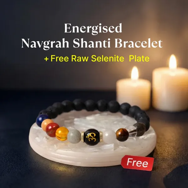 Energised_Navgrah_Shanti_Bracelet_With_Free_Raw_Selenite_Plate