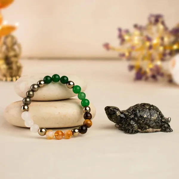 Dhan_Yog_Bracelet_With_Vastu_Pyrite_Tortoise_Kachhua