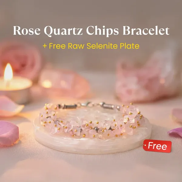 Love_Attraction_Chips_Bracelet_With_Free_Raw_Selenite_Plate