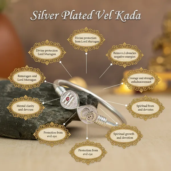 Silver_Plated_Vel_Kada_For_Unisex
