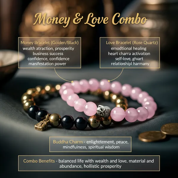 Golden_And_Pink_Money_Love_Combo_For_Unisex
