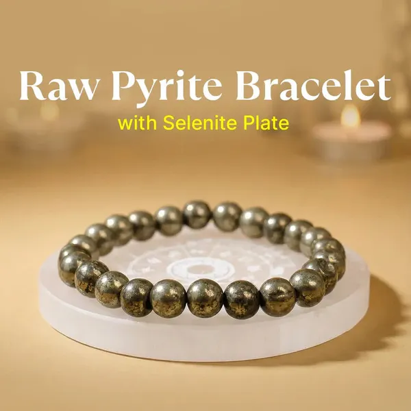 Raw_Pyrite_Bracelet_With_Selenite_Plate