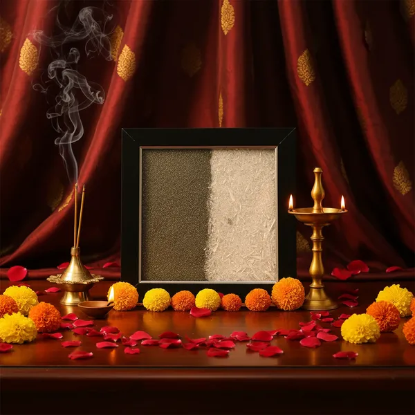 Dhan_Varsha_Frame_With_Pyrite_Selenite