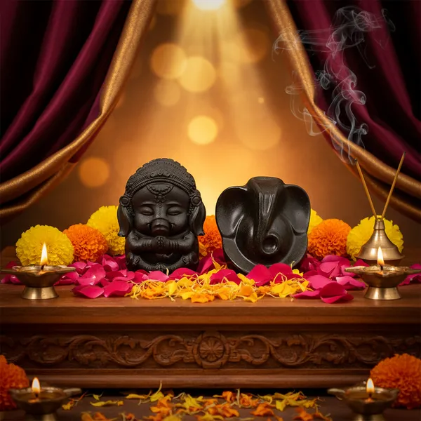 Black_Sampoorna_Ganesha_Pyrite_Combo_For_Unisex