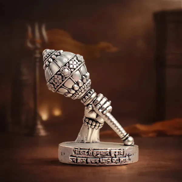Silver_Shri_Hanuman_Gada_Idol_For_Home_And_Office
