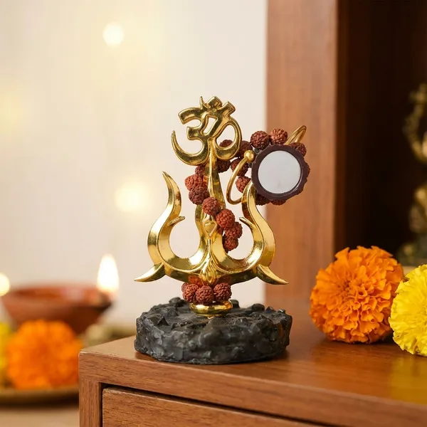 Golden_And_Brown_Shiva_Shakti_Trishul_For_Unisex