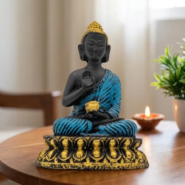 Blue_Blue_Meditating_Buddha_Murti_For_Unisex