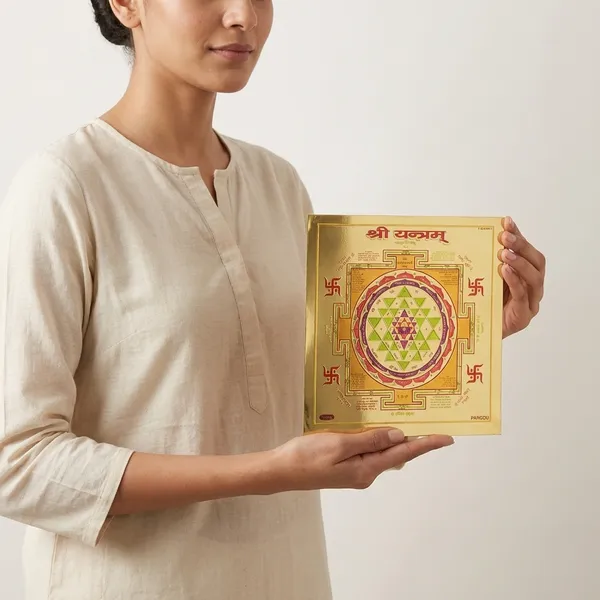 Yellow_Shree_Yantra_6_Inch_For_Home_And_Office