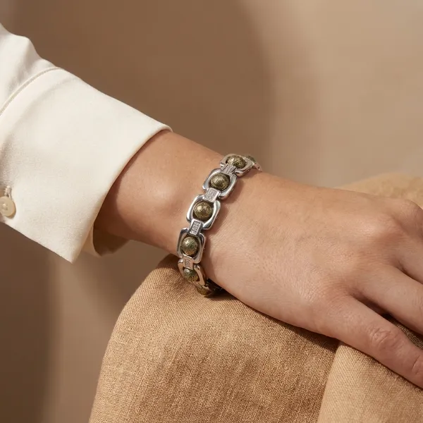 Metal_Raw_Pyrite_Bracelet_Silver