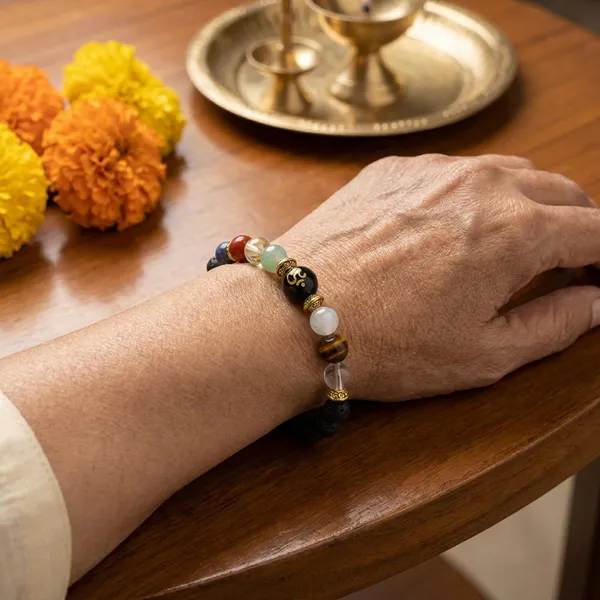 Multicolour_Navgraha_Shanti_Bracelet_For_Unisex