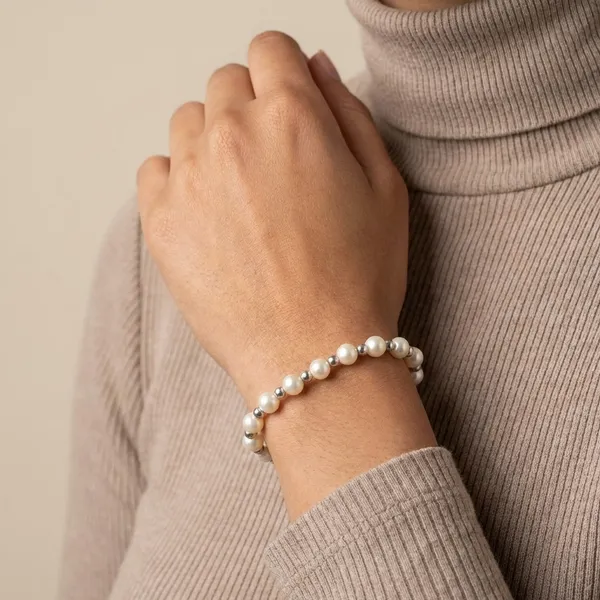 White_Pearl_Bracelet_For_Bracelet