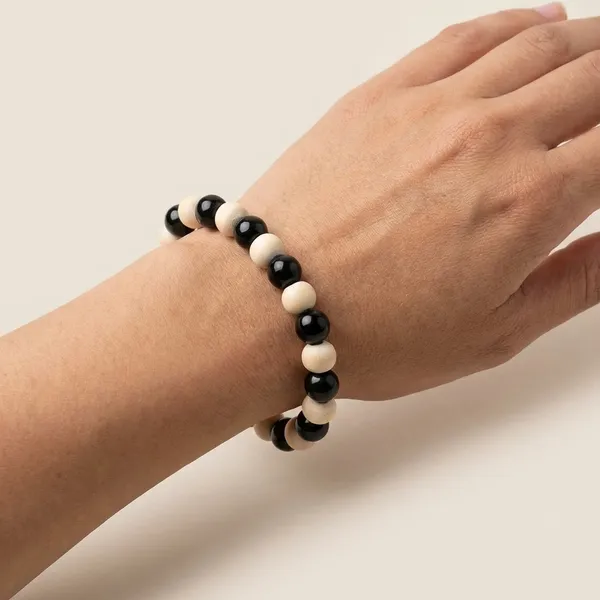 Black_Agate_With_Tulsi_Bracelet