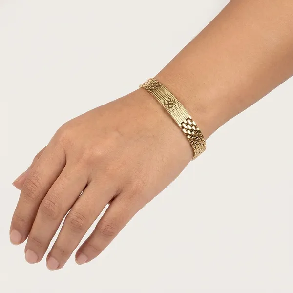 Golden_Om_Stainless_Steel_Bracelet_For_Unisex