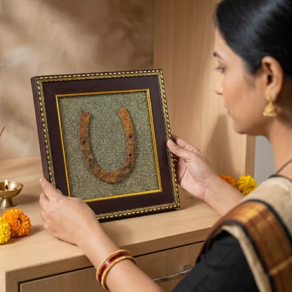 Ghode_Ki_Naal_On_Raw_Pyrite_Frame
