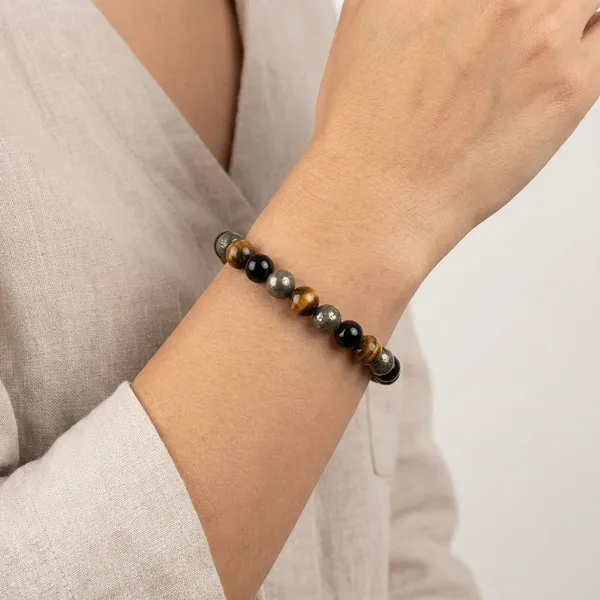 Money_Maker_Bracelet_With_Free_Raw_Selenite_Plate