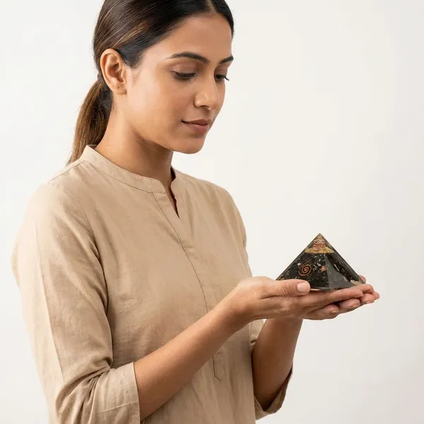 Dark_Green_Black_Obsidian_Pyramid_For_Unisex