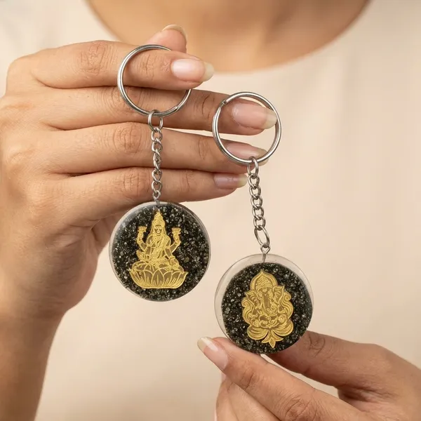 Lakshmi_Ganesh_Ji_Pyrite_Keychain_Combo