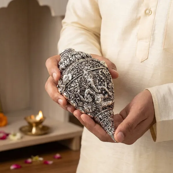 Silver_Plated_Ganesh_Shankh_Conch