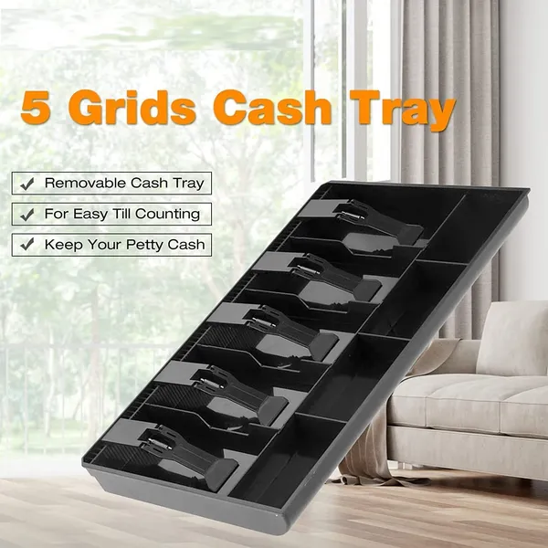 Cash_And_Coin_Tray_Organizer__5_Bill_+_4_Coin_Compartments_Plastic_Money_Tray_For_Petty_Cash_And_Pos_Counter