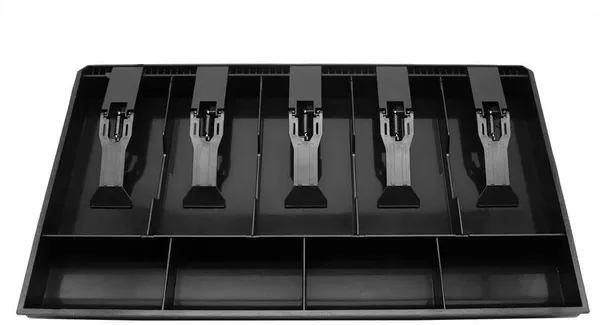 Cash_And_Coin_Tray_Organizer__5_Bill_+_4_Coin_Compartments_Plastic_Money_Tray_For_Petty_Cash_And_Pos_Counter
