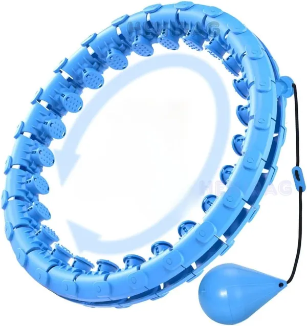 Smart_Weighted_Hula_Hoop_For_Adults__24_Adjustable_Knots,_360_Auto-Spinning_Ball_For_Waist_And_Core_Workout