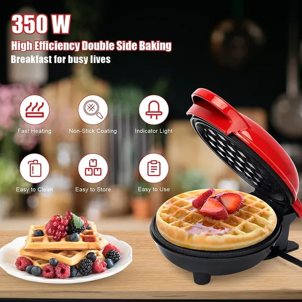 Holstein_3-In-1_Mini_Waffle_Maker__Compact_Non-Stick_Waffle_Iron_For_Home_Breakfast