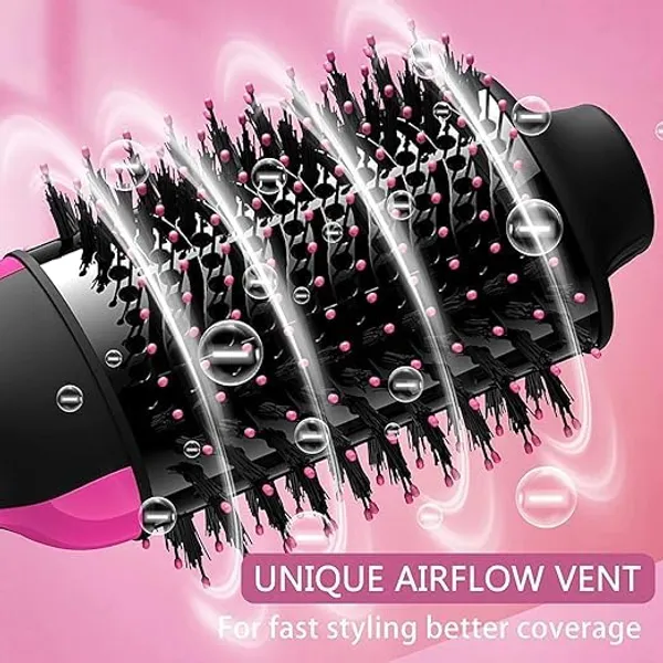 4-In-1_Hot_Air_Brush_Hair_Dryer_And_Volumizer__Blow_Dry,_Curl,_Straighten_And_Add_Volume_In_One_Step