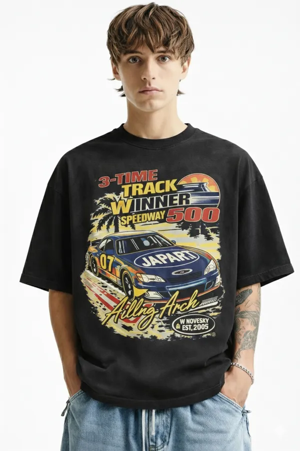 Black_Cotton_Heavy_Gsm_Victory_Lap_T-Shirt_For_Men