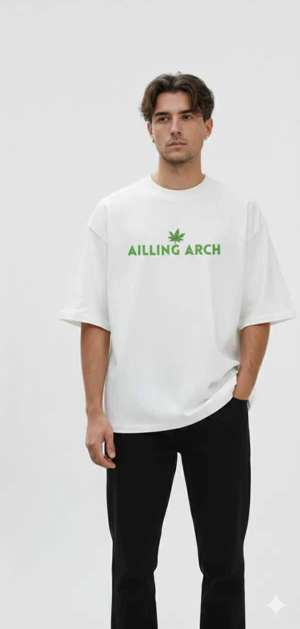White_Cotton_Heavy_Gsm_Rebel_Garden_T-Shirt_For_Men