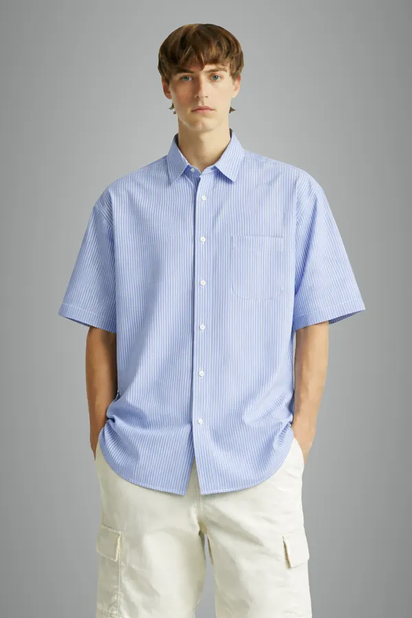 Off_White_and_Blue__Cotton_Heavy_Gsm_The_Classic_Basic_Tee_T-Shirt_For_Men