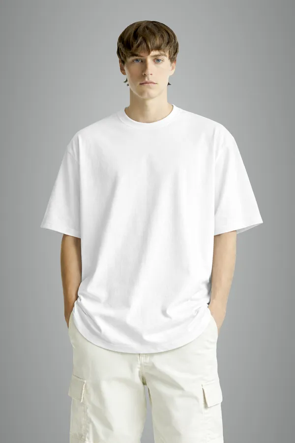 White_Cotton_Heavy_Gsm_The_Classic_Basic_Tee_T-Shirt_For_Men