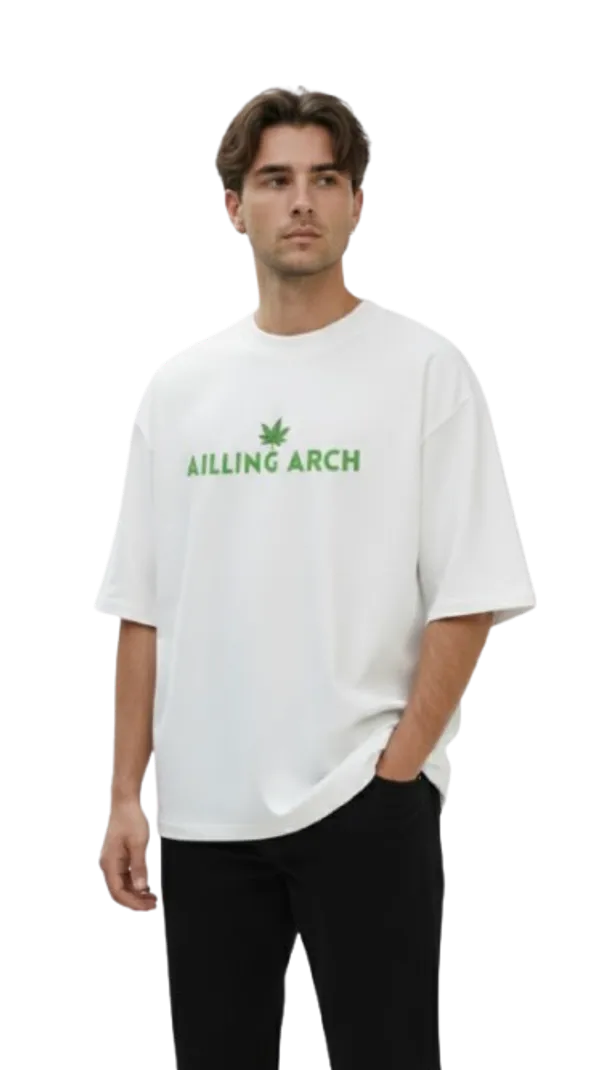 White_Cotton_Heavy_Gsm_Rebel_Garden_T-Shirt_For_Men