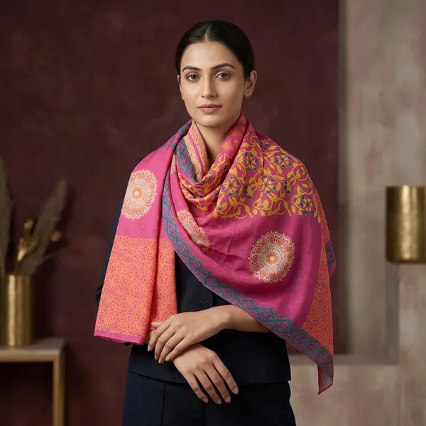 Multicolor_Printed_Reversible_Scarf_With_Mandala_And_Floral_Patterns