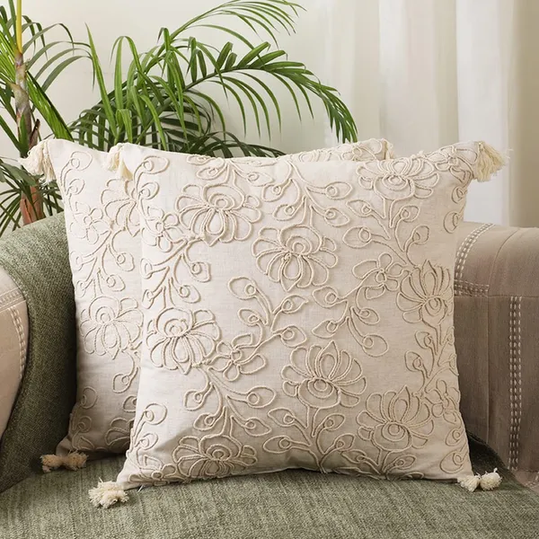White_Cotton_Premium_Cushion_Cover_For_Living_Room_(Pack_Of_2)